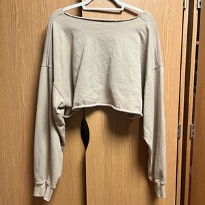 Tan Brandy Melville Sweatshirt